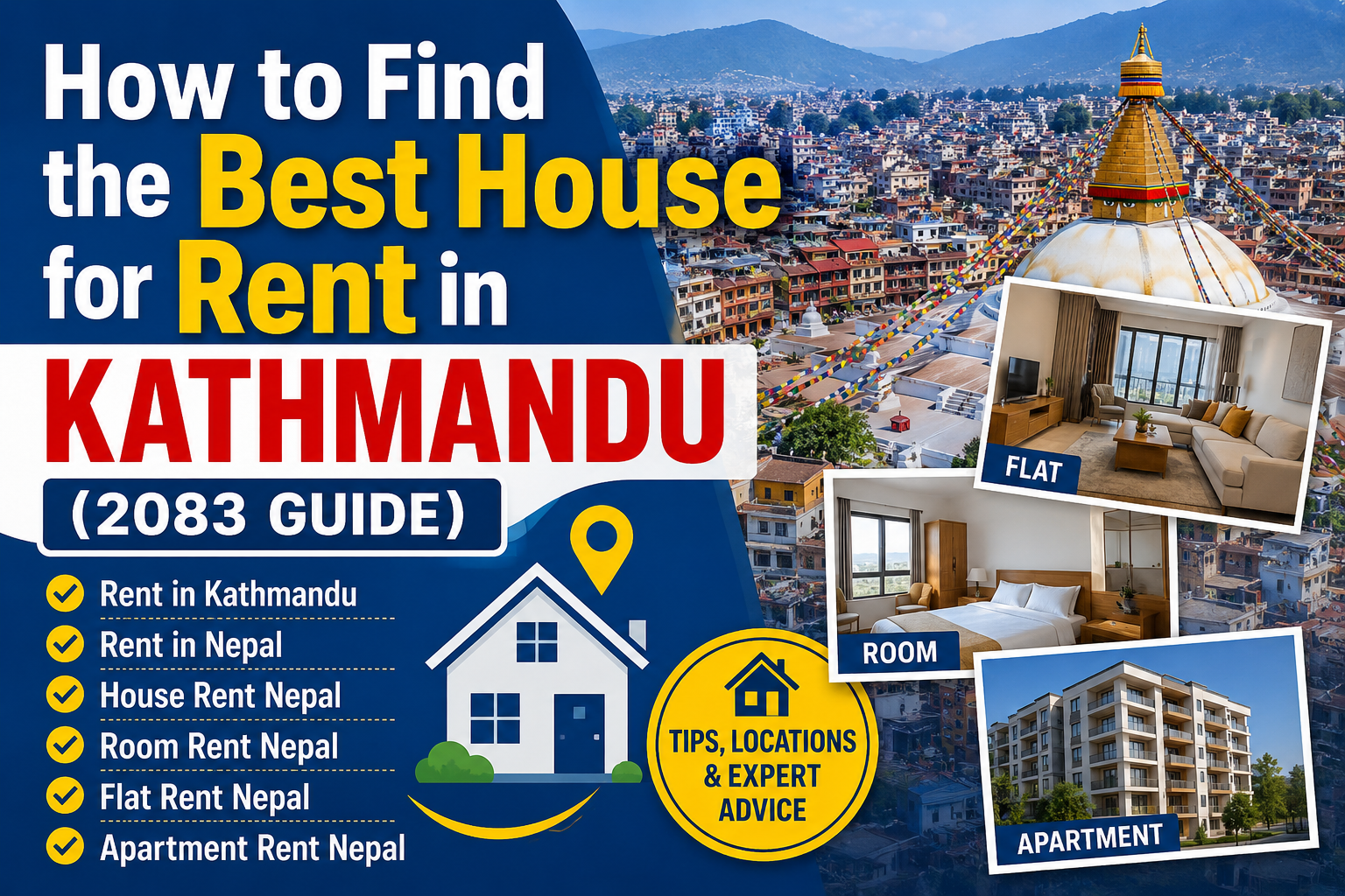 How to find the Best House for Rent in Kathmandu (2083 Guide)